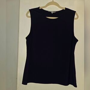 Selena Crew Neck Sleeveless Knit Tank
